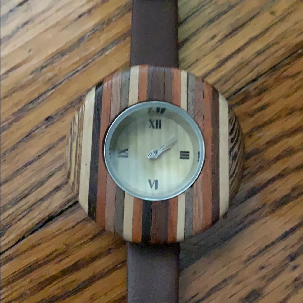 Hand made wooden watch